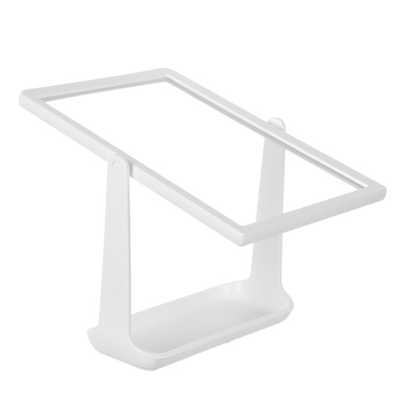 OFFIGAM A5 Tabletop Menu Display Rack White Pvc Sign Holder for Restaurant