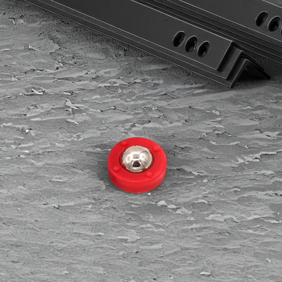 OFFIGAM Tabletop Shuffleboard Accessories Mini Shuffleboard Pucks Red 6pcs For Game Options