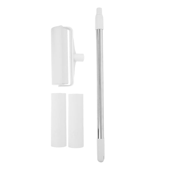 OFFIGAM Extendable White Lint Roller for Home with Long Handle and Large Sticky Surface