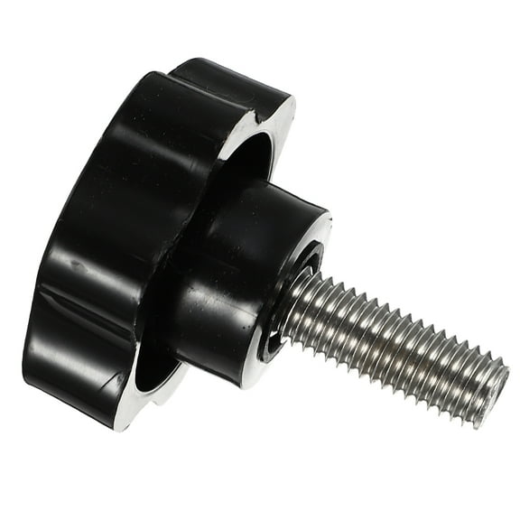 OFFIGAM Black 304 Stainless Steel Clamping Screw Knob Set for Equipment Upgrade, Tightening and Clamping, Hardware, 1 Set