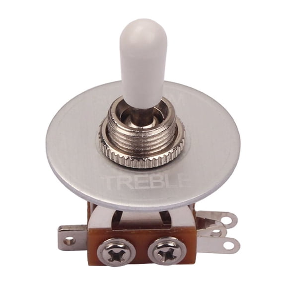 OFFIGAM Toggle Pickup Selector Switch 3 Way for Electrical Insulation Metal Aluminum Alloy