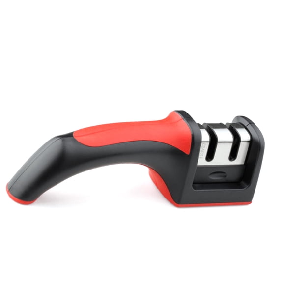 OFFIGAM Tool Sharpening Stone Stainless Steel Two Stages Handle Sharpening 1Pcs