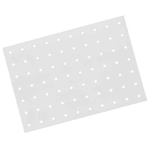 OFFIGAM Tool Wall Organizer Metal Pegboard White Wall Mount 1Set