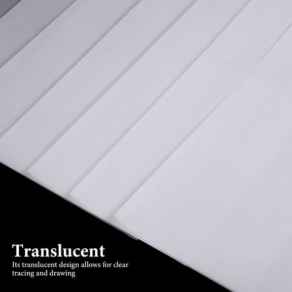 OFFIGAM Tracing Paper 100 Sheets for Crafting, Engineering, Drawing, and Art Projects