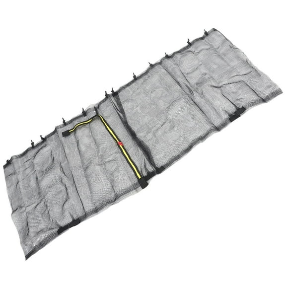 OFFIGAM Easy Install Black Trampoline Safety Netting for Reliable Home Protection