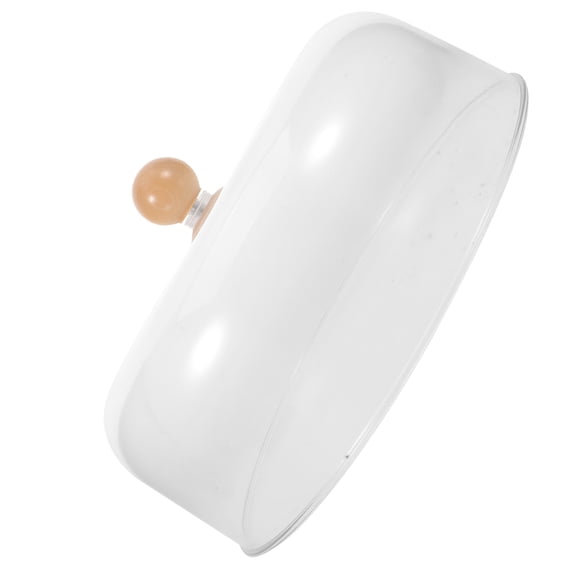 OFFIGAM Clear Acrylic Cake Lid for Food Freshness , Outdoor Picnic Cover, and Reusable, 1 Piece