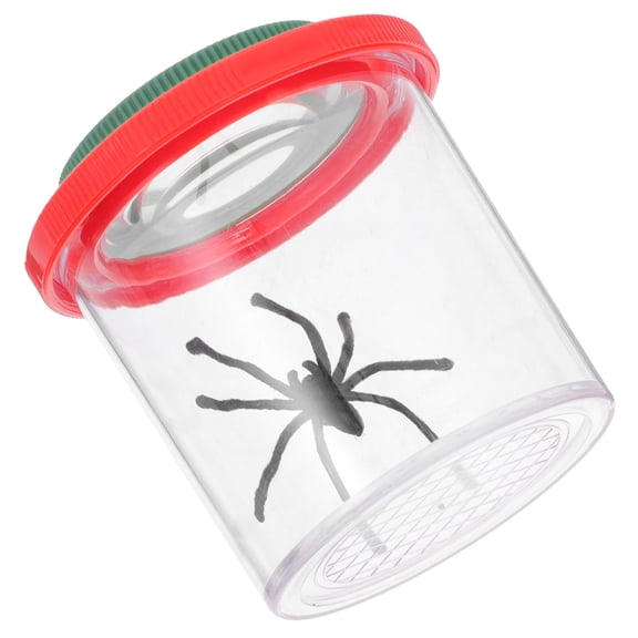 OFFIGAM Transparent Insect Observation Container, ABS Outdoor Viewer for Exploration, 1 Piece