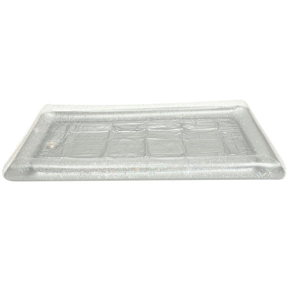 OFFIGAM Transparent Inflatable Cooler Buffet Tray Large Capacity Cold Food Server Leak Proof Design