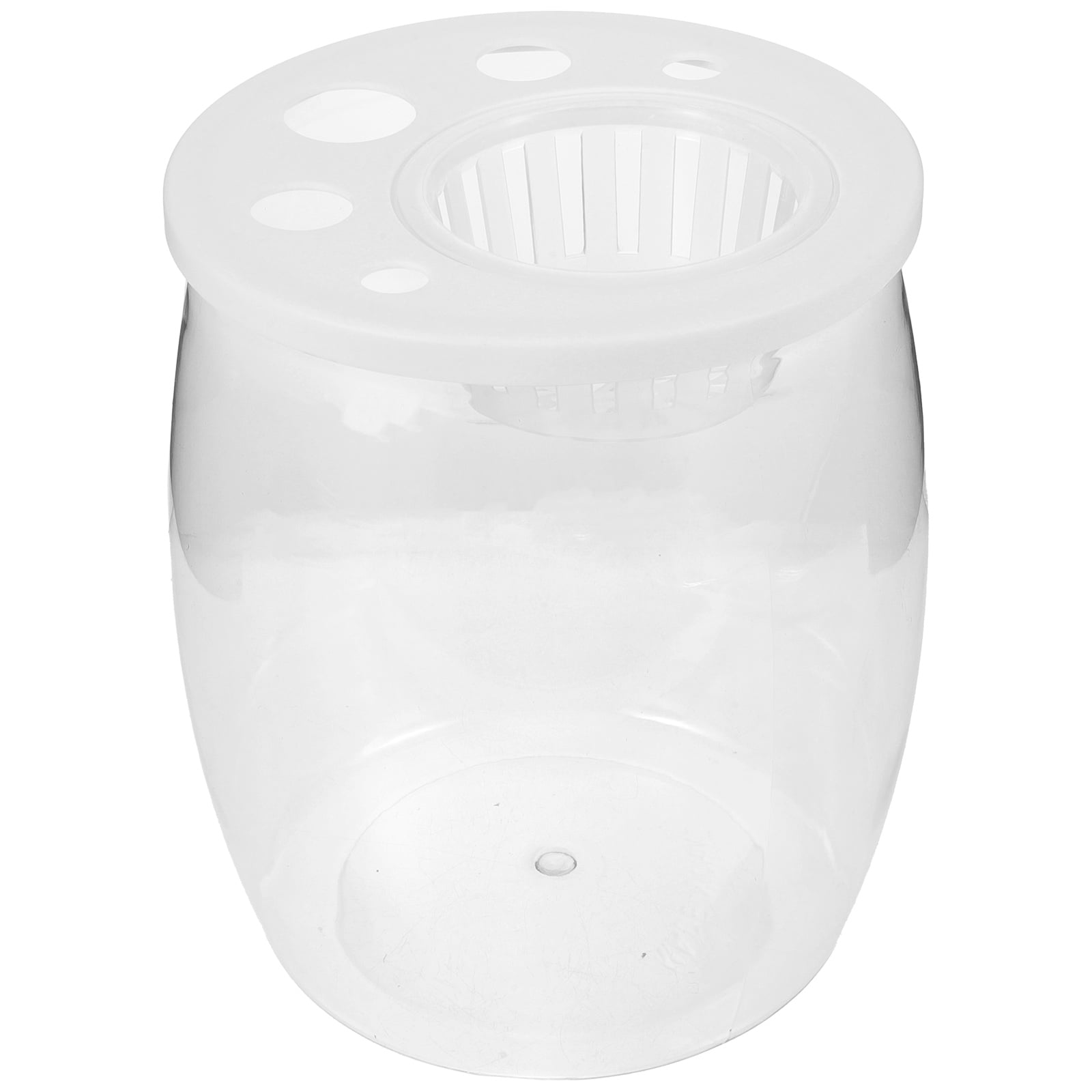 Curated visual reference: Goldfish Holder For Small Tanks Reference: Offigam Clear Plastic Aquarium For Feeding Goldfish And Turtles
