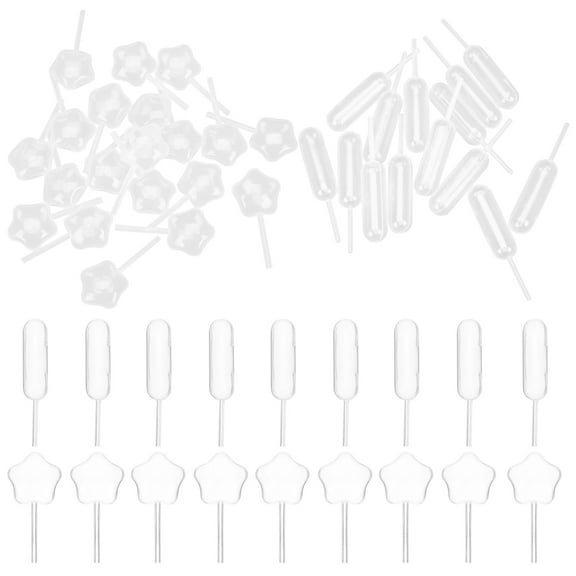 OFFIGAM Transparent Sauce Droppers Pipettes for Cooking and Desserts, Kitchen Tools for Precise Sauce Dispensing