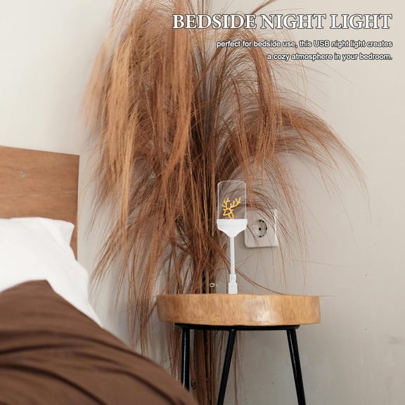 OFFIGAM Portable USB Tungsten Lamp with Multi-Color Plastic Design for Travel, Bedside, and Home Use