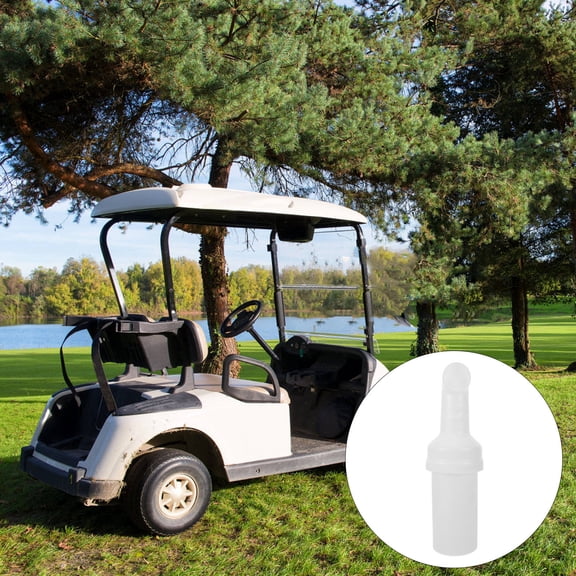 OFFIGAM Universal Golf Cart Sand Holder in White with Simple Mounting for Smooth Course Maintenance