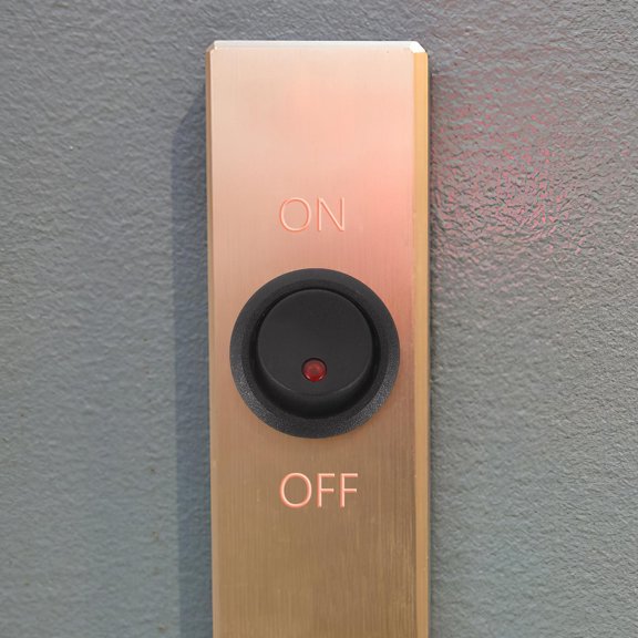 OFFIGAM Universal Toggle Switch for Trailer and Rv with Lighted Control Button