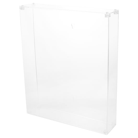 OFFIGAM Versatile Transparent Acrylic Showcase Box for Bouquet Display and Hobby Collections