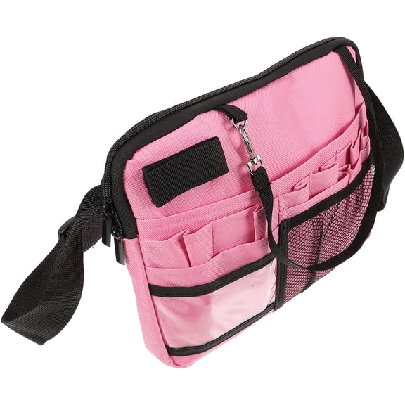 OFFIGAM Nurse Tool Waist Bag Pink Ergonomic Multi Function Tool Pouch for Nurses