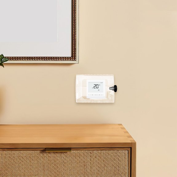 OFFIGAM Wall Thermostat Lock Box with Digital Combination Lock and Transparent Acrylic Cover