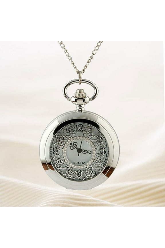 Watch Faces for Jewelry Making Classic Simple Design Silver 1Pack for Daily Wear