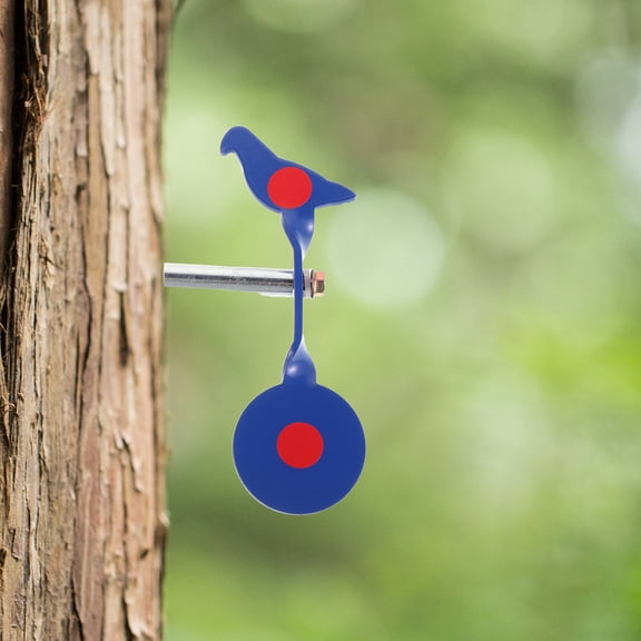 OFFIGAM Weatherproof Tree Spike Target with Knockdown Feature for Shooting Practice