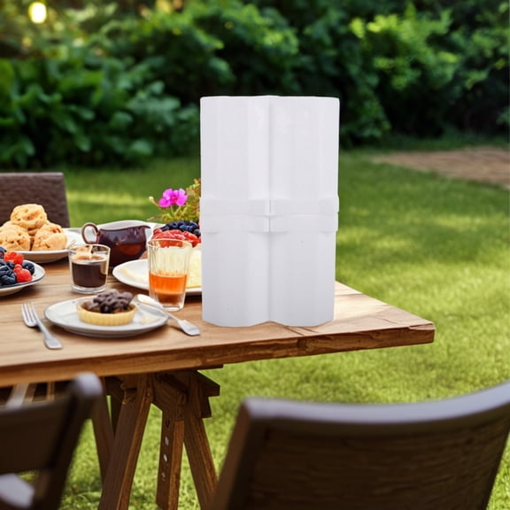 OFFIGAM White Foam Wine Shipping Box for Two Bottles High Density Protective Packaging for Moving and Travel
