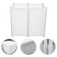 thumbnail image 1 of OFFIGAM White Freezer Organizer Baskets for Fridge, Sturdy Plastic Storage Bins, Easy Setup and Space Saving, 1 of 8