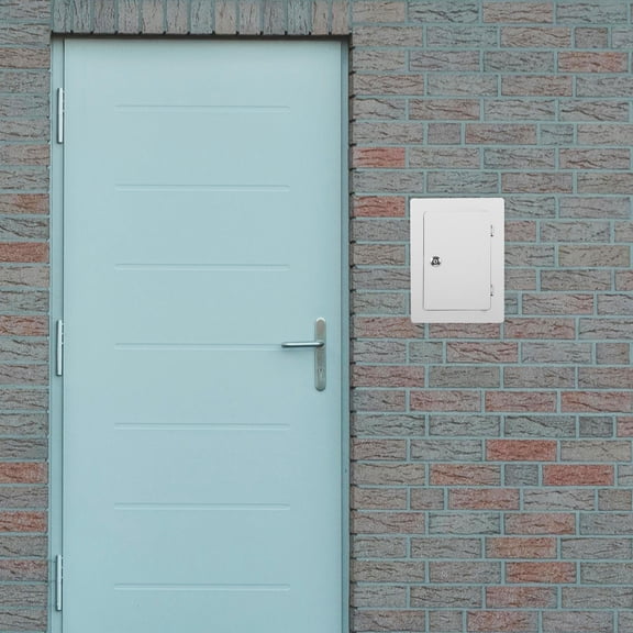 OFFIGAM White Outdoor Breaker Box Metal Electrical Project Junction Box Weatherproof Splashproof Design