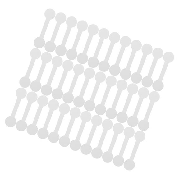 OFFIGAM White Paper Jewelry Price Tags for Daily Use Convenient Labeling with Bulk Package 100 Count