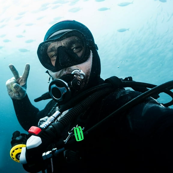 OFFIGAM White Scuba Diving Weight with Plastic Side Release Buckle and Anti- Webbing Strap Fixator