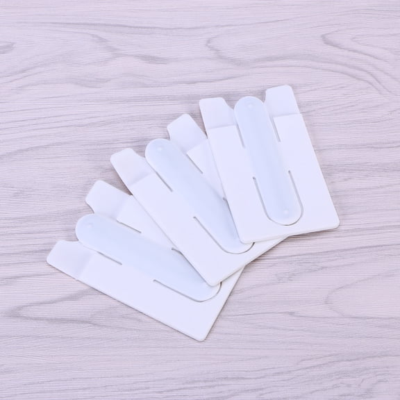 OFFIGAM White Silicone Phone Case Wallet with ID Card Slot and Credit Holder Medium 2pcs