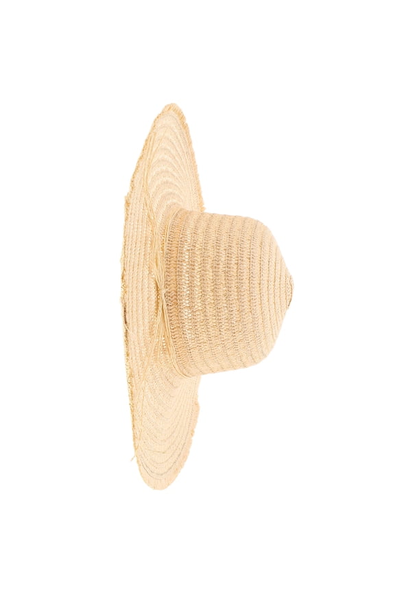 Wide Brim Sun Hat for Women Light Yellow 1Pack UV Protection Foldable Summer Travel