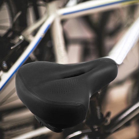 OFFIGAM Widen Cycling Seat with Hollow Out Design and Taillight for Night Riding