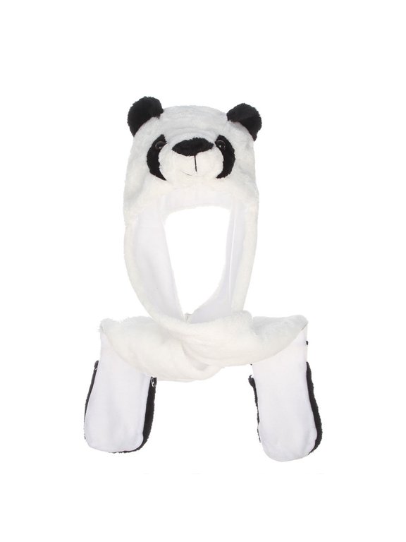 Winter Cap Thick Warm Material Panda Animal Design Hat with Ear
