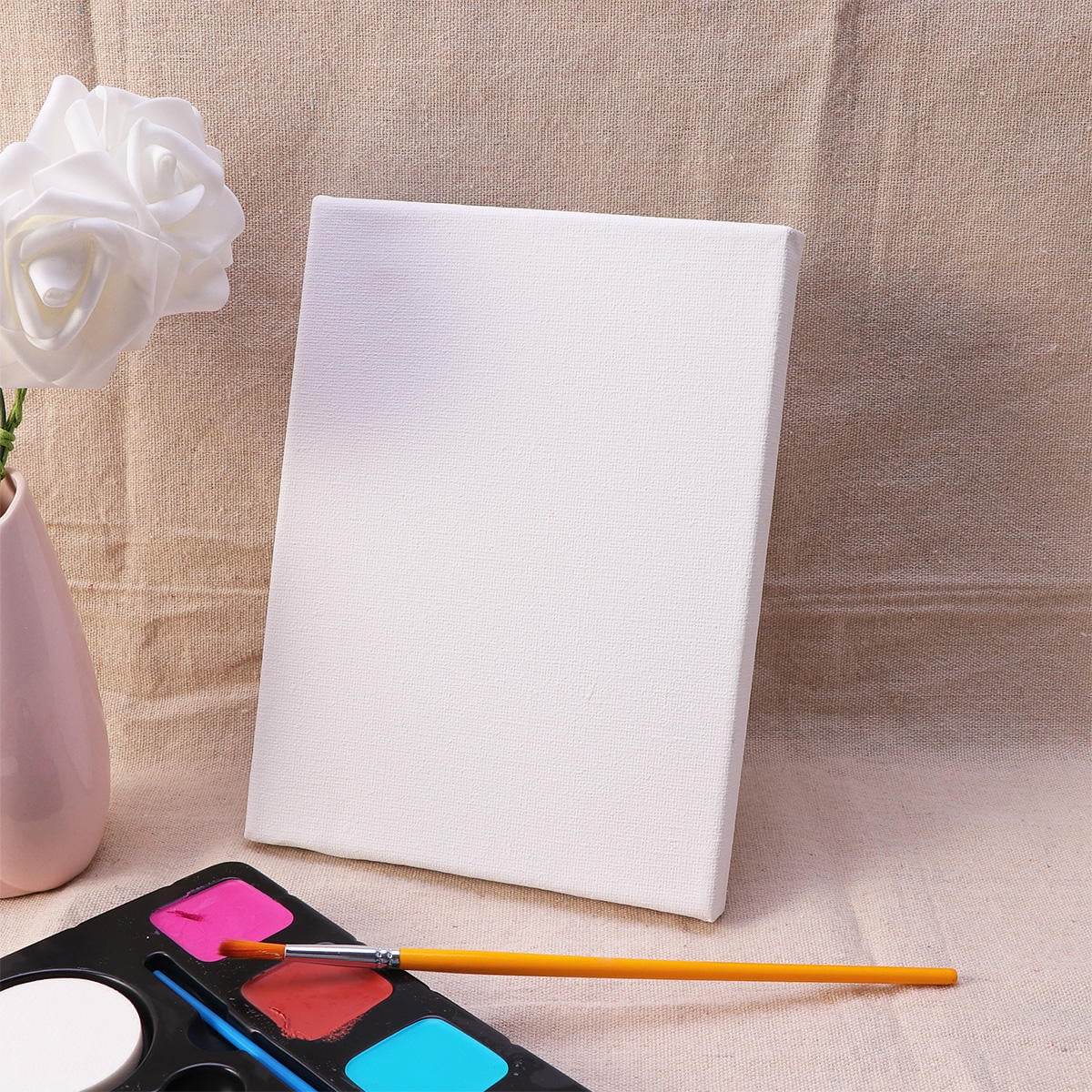 OFFIGAM 10-Pack Wood Stretched Canvas Frames for Professional Art Design and Painting Supplies
