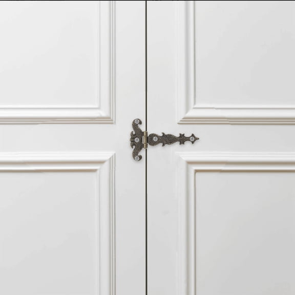 OFFIGAM Zinc Alloy Detachable Door Hinges for Wood Cases, Assorted Colors, Heavy Duty Hardware, 1 Set