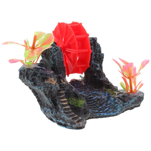 OFFIGAM fish tank landscape stone statue Fish Tank Rockery Multi 1Pcs