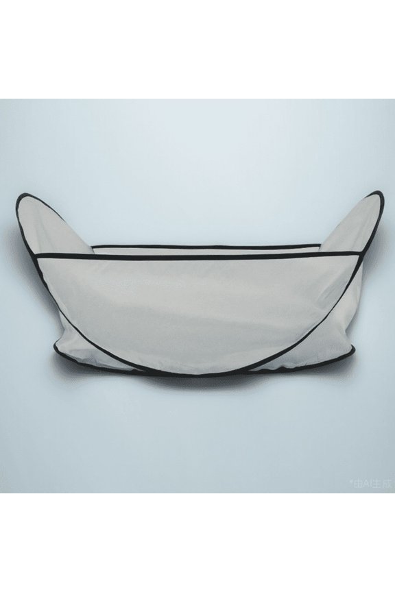hair cut catching cape Pet Shearing Bib Grey Easy Cleaning 1Set
