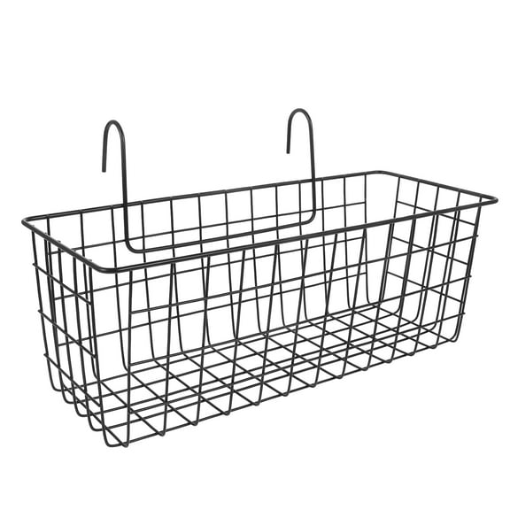 OFFIGAM Small Animal Hay Feeder Cage in Black, 1 Pack - Ideal for Guinea Pigs, , and Other Pets