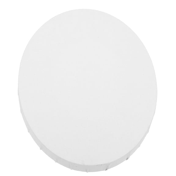 OFFIGAM lightweight oval canvas panel art beginner tool wooden oval frame white 1Set
