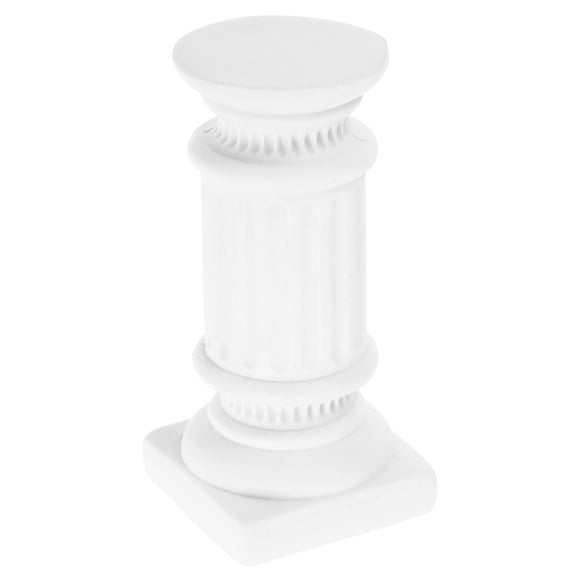 OFFIGAM mini roman column Roman Column Statue Beige for Home Decor 1Pcs