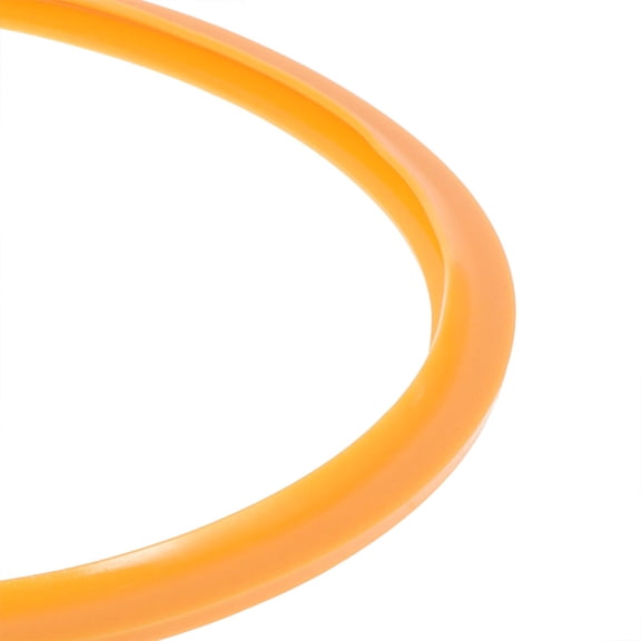 OFFIGAM Orange Silicone Gasket for Pressure Pot, 1 Set, and Easy to Use Replacement Seal for Pressure Cooker