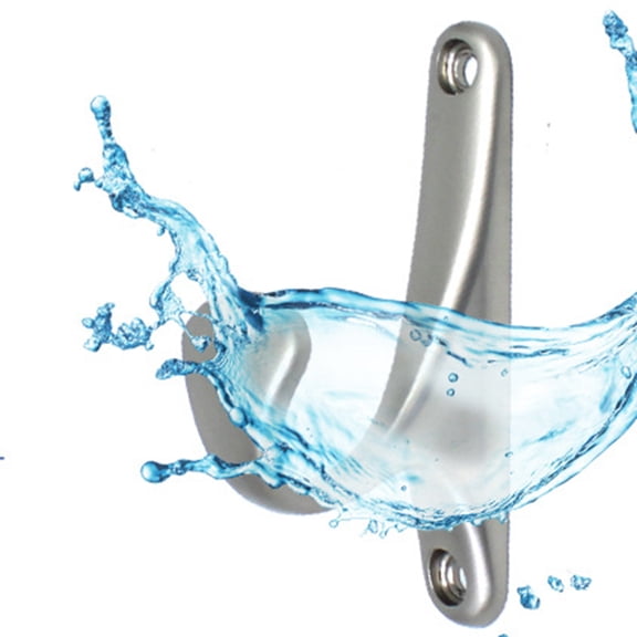 OFFIGAM Wall Hooks Coat Hooks Silver Zinc Alloy Key Holding Kitchen Use 1Set