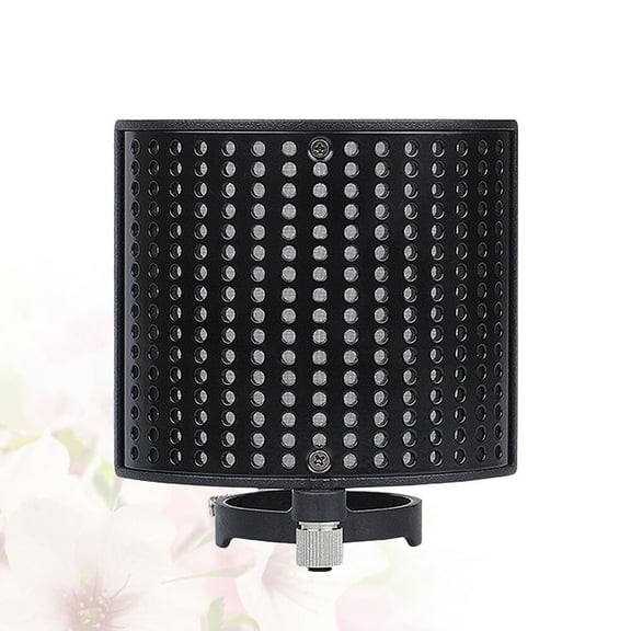 OFFIGAM Steel Microphone Isolation Shield for Studio Recording - Professional Soundproofing Shield 1 Set