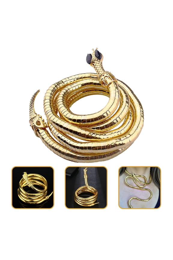 Sturdy Snake Chain Bracelet for Women, 1 Pc Alloy Simple Wrist Wrap, Fashion Jewelry Accessory