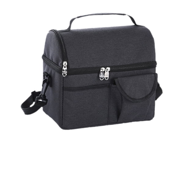 OFFIGAM Insulated Thermal Lunch Bag for Women, PVC Material, Daily Use Cooler Tote, Portable and Leakproof, 1 Set