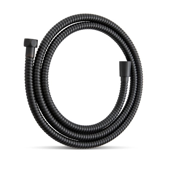 OFFO Shower Hose 80" in Oil Rubbed Bronze, Non-Twisting Flex Hose with Brass Insert and Nut for Handheld Shower Head Hose Extension
