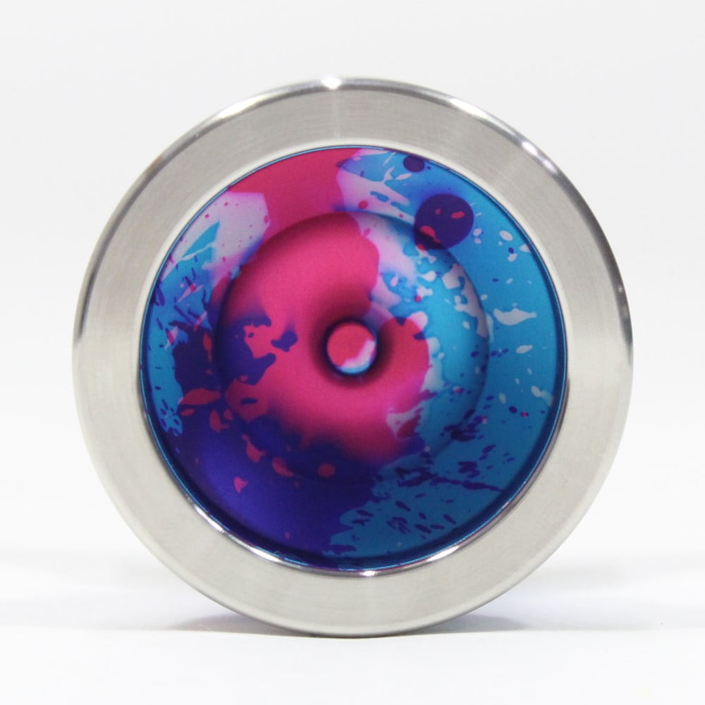 OFFSET Outlier mini Yo-Yo - Undersized Bi-Metal YoYo (Galaxy (B-Blast))