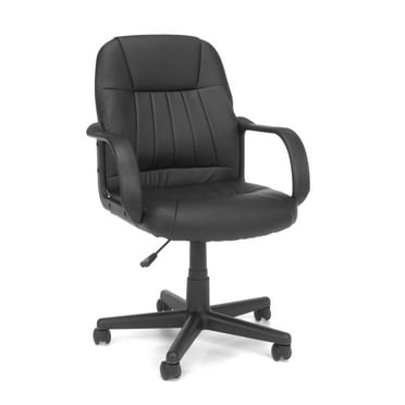 OFM 22 in Manager's Chair with Swivel & Lumbar Support, 250 lb. Capacity, Black