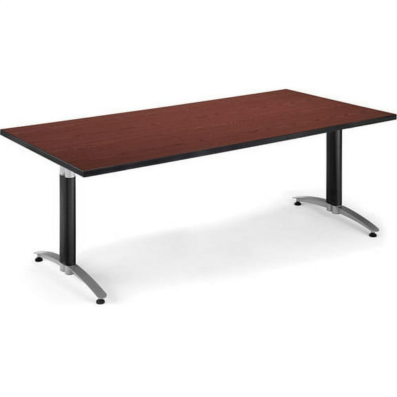 OFM 36" x 72" Rectangle Table Top for LIB3672 Library Table, Mahogany
