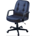 thumbnail image 1 of OFM 505-L-NAVY LEATHER Executive-Conference Chair - Low-Back  Leather - Navy, 1 of 3