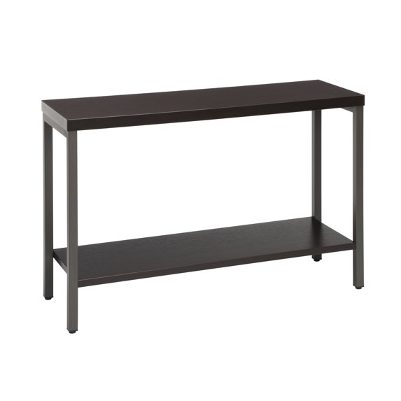 OFM 70003-BLK-ESP 44 in. Core Collection Modern Console Table with Shelf, Espresso