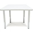 thumbnail image 1 of OFM Adapt 26" Trapezoid Training Table in White, 1 of 4